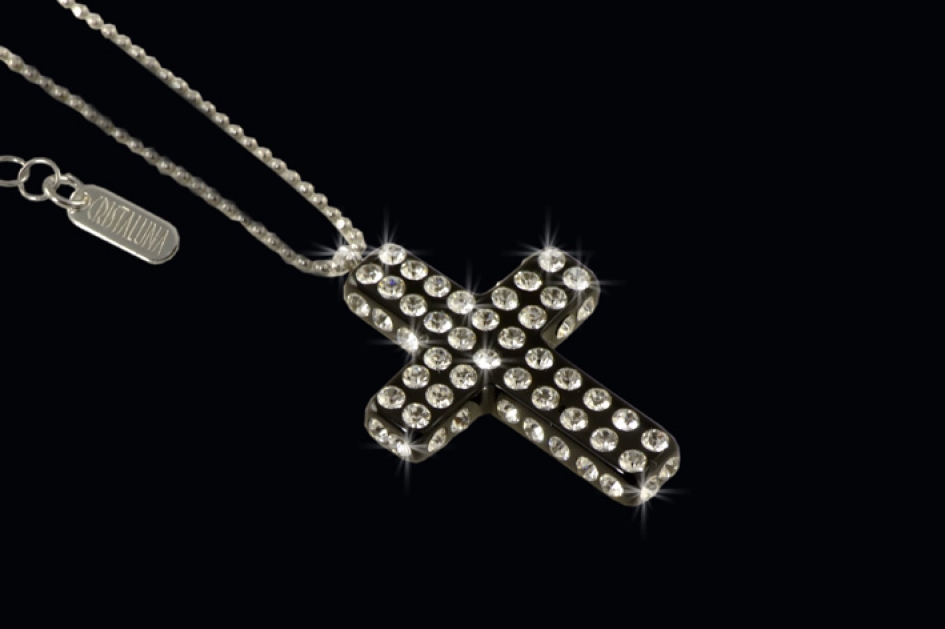 CRUZ LATINA S-art (mit Silberkette /925 rhodiniert)
